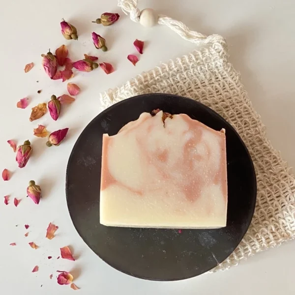 Rose Pink Clay Handmade Soap | Natural Brightening & Oil Control Face & Body Soap