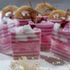 Rose Flower Scrub Soap with Pink Himalayan Salt & Essential Oil | Loofah Exfoliating Handmade Soap | Halal Body & Bath Gift
