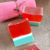 Watermelon Sweet & Juicy Handmade Soap | Coconut Oil Moisturizing Soap | Brightening & Hydrating Body Care