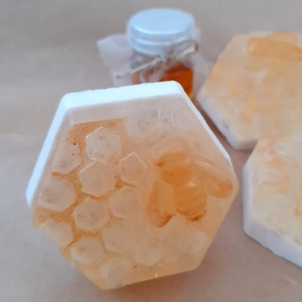 Organic Honey Oat Vanilla Soap 70g | Halal Handmade Goat Milk Soap | Face Care Doorgift for Events & Weddings