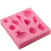 Ocean Shell & Scallop Silicone Mold | DIY Chocolate, Fondant & Cake Decoration Baking Tool | Sea Theme Sugar Craft Mold