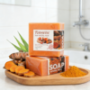 Wholesale Handmade Soap Bar | Goat Milk, Silk, Turmeric, Ginger, Coffee, Sea Salt & Sea Mud | Natural Body & Face Soap (Choose Variant)