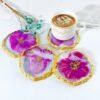 H0a396237cc5c45d08b22b800a44534e7r.jpg Drusy Coaster Resin Mold | Geode Epoxy Silicone Mold for Cup Mats, Fruit Tray & DIY Home Decoration Casting