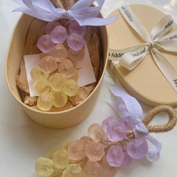 Handmade Transparent Rose Soap | Moisturizing Cake-Shaped Soap Gift | Floral Scent Body & Hand Soap for All Skin Types