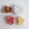 Rose Flower Heart Silicone Mold | DIY Candle, Soap & Cake Decoration Mold | Wedding & Valentine Craft Tool