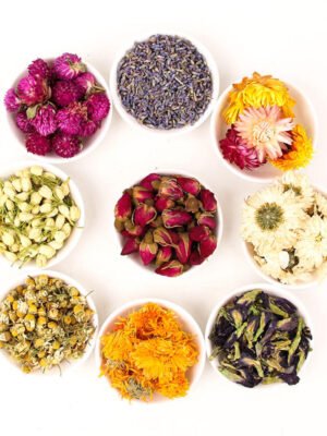 H21496400708a4427b2dacb37ddf47e1ag.jpg Natural Mixed Dried Flowers & Herbs | Rose Jasmine Decorative Botanicals | Herbal Tea, Candle, Soap & DIY Craft Materials