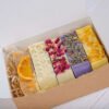 Handmade Vegan Botanical Soap Set | Floral Scent Natural Soap | Eco-Friendly Skincare Gift for Women
