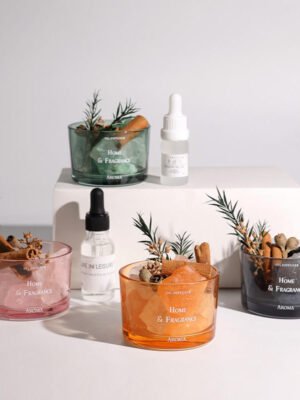 H6bb2cb28692243598bd93ff0e8fb7007o.jpg Expanding Non-Fire Aromatherapy Crystal Stone Diffuser | Air Freshener Home Decor Pot with Dried Flower | Natural Fragrance Stone Set