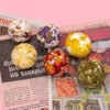 OEM Luxury Vegan Bath Bomb Gift Set | Natural Handmade Bubble & Fizzy Bath Fizz | Rose Lavender with Dried Flower Petals