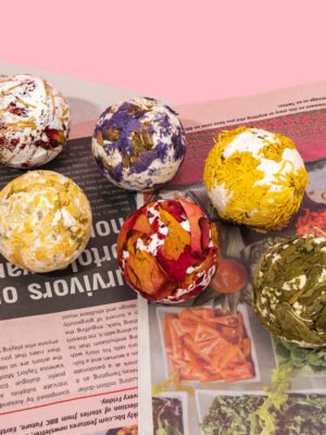 H729df43b17174b62a7f85caa8b5b9ae9G.jpg OEM Luxury Vegan Bath Bomb Gift Set | Natural Handmade Bubble & Fizzy Bath Fizz | Rose Lavender with Dried Flower Petals