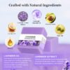 Organic Lavender Soap | Aromatherapy Relaxing Soap | Deep Cleansing & Moisturizing for Dry & Sensitive Skin