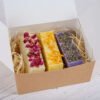 Handmade Vegan Botanical Soap Set | Floral Scent Natural Soap | Eco-Friendly Skincare Gift for Women