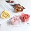 Rose Flower Heart Silicone Mold | DIY Candle, Soap & Cake Decoration Mold | Wedding & Valentine Craft Tool
