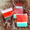 Watermelon Sweet & Juicy Handmade Soap | Coconut Oil Moisturizing Soap | Brightening & Hydrating Body Care