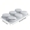Coffee Bean Silicone Mold | Non-Stick Baking & Craft Mold for Chocolate, Candy, Cookies, Oreo & Mini Soap DIY