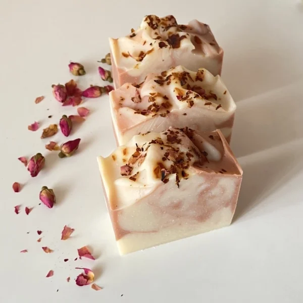 Rose Pink Clay Handmade Soap | Natural Brightening & Oil Control Face & Body Soap
