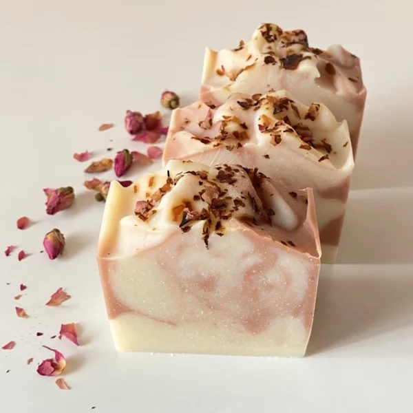 Rose Pink Clay Handmade Soap | Natural Brightening & Oil Control Face & Body Soap