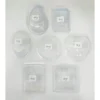 Heart Oval Square Round PVC Soap Mold | DIY Handmade Soap Making Mold | Multi-Shape Craft Soap Form