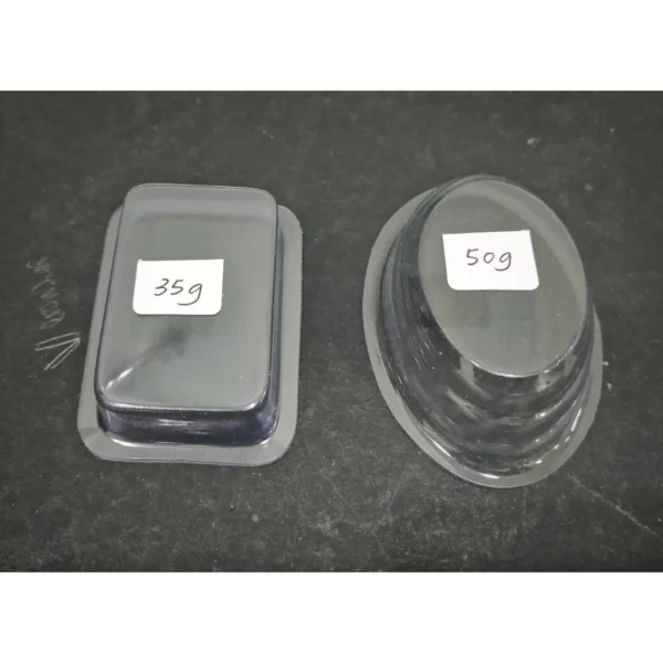 Heart Oval Square Round PVC Soap Mold | DIY Handmade Soap Making Mold | Multi-Shape Craft Soap Form
