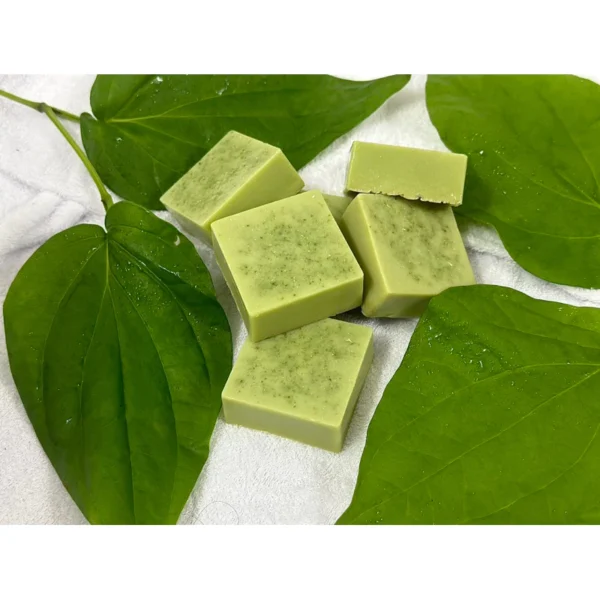 Handmade Organic Betel Leaf Soap (Daun Sireh) | Natural Anti-Bacterial Herbal Soap | Gentle Care for Sensitive & Acne-Prone Skin