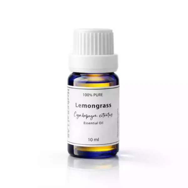 Herbal Lab Pure Lemongrass Essential Oil | 100% Natural Aromatherapy Oil for Diffuser, Massage & Home Fragrance