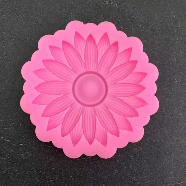 3D Flower Silicone Mold | Chrysanthemum & Sunflower Fondant Cake Decoration Tool | Cupcake Jelly Candy Baking Mold