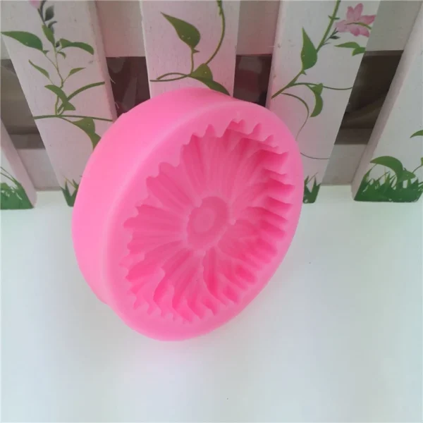 Sunflower Silicone Mold | Fondant Chocolate Cake Decoration Mold | DIY Soap, Gypsum & Baking Craft Tool