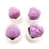 Love Rose Heart Silicone Mold | Fondant Chocolate Soap & Cake Decoration Mold | DIY Mousse Baking Tool