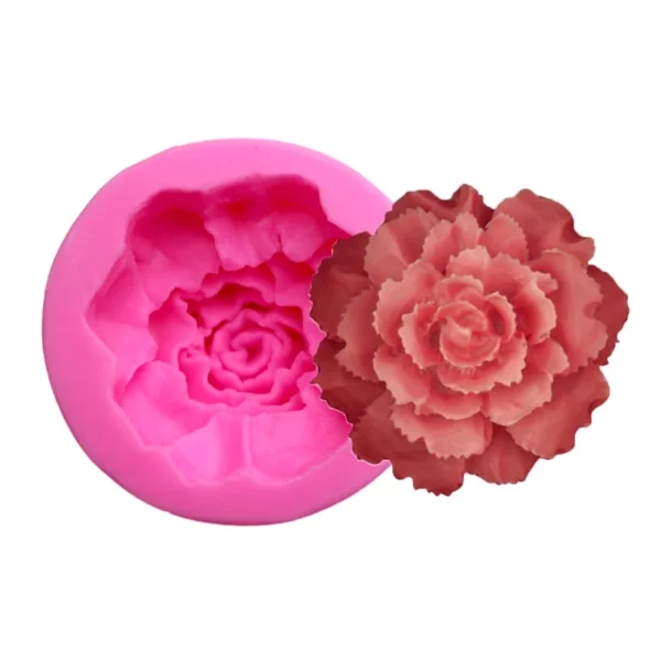 Carnation Silicone Mold | DIY Baking & Soap Making Mold | Cake Decoration & Fondant Flower Mold | Mother’s Day Craft Tool