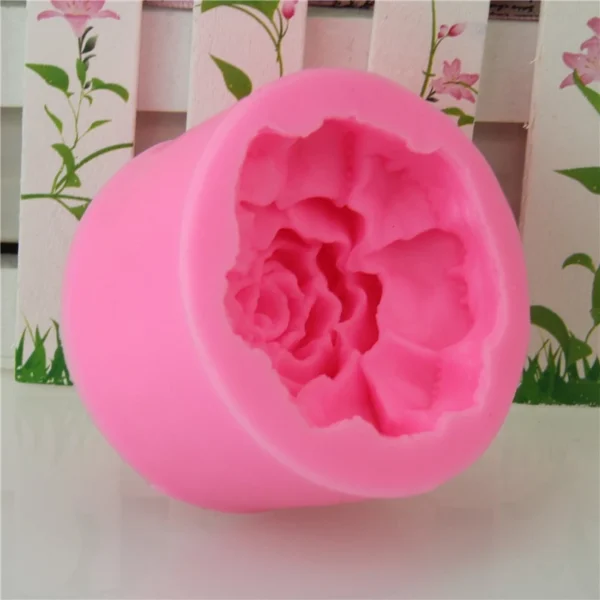 Carnation Silicone Mold | DIY Baking & Soap Making Mold | Cake Decoration & Fondant Flower Mold | Mother’s Day Craft Tool